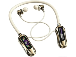 Fones De Ouvido Bluetooth Com Faixa Para Pescoço, Cancelamento De Ruído, Bateria De Longa Duração, Microfone Hd Para