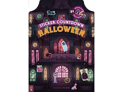 Livro Sticker Countdown Halloween de Odd Dot (Inglês - Capa Dura)