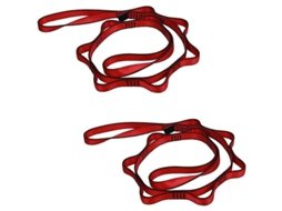Correia De Nylon 100% Para Yoga Aéreo, Inversão E Escalada - 130cm X 1.6cm, Carga 23kn