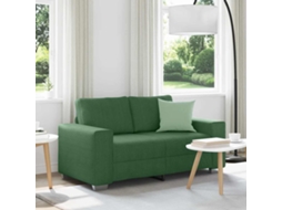 Vidaxl Sofá-luvas 160x77x82 Cm Tecido Corduroy Verde Escuro
