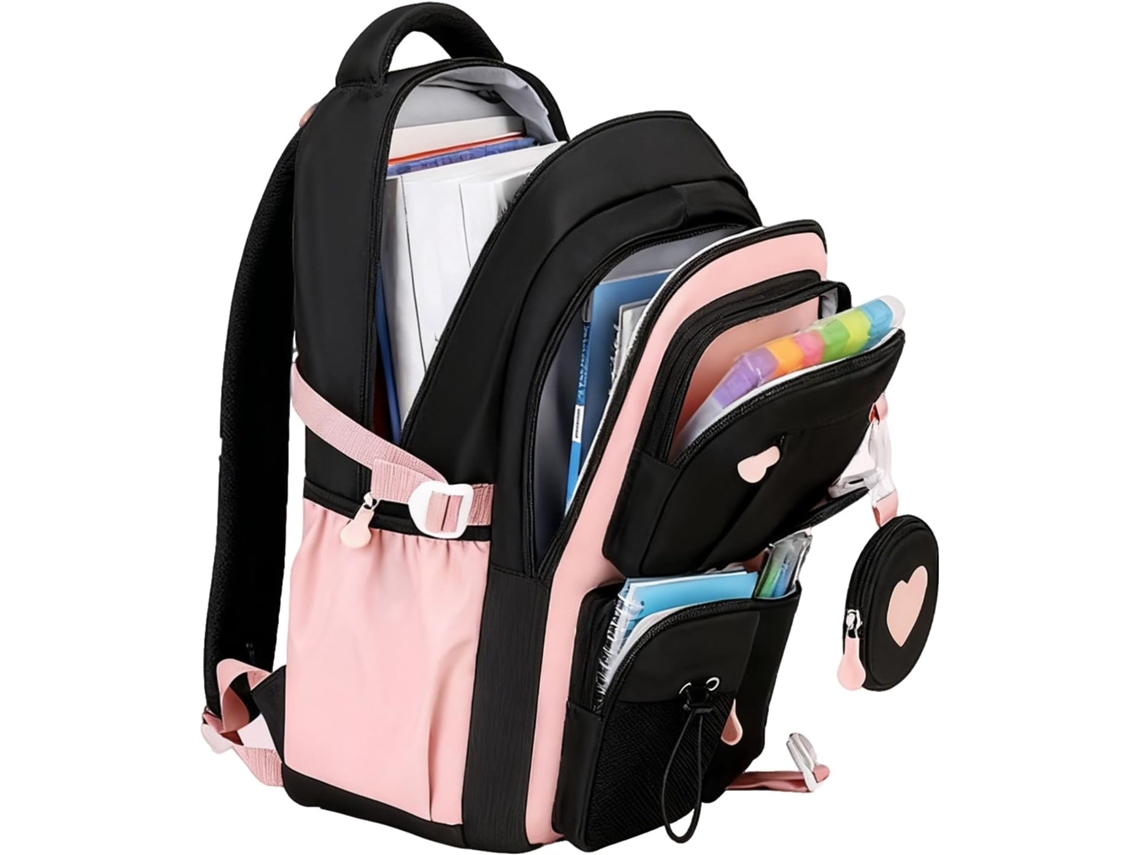 Mochilas Escolares Impermeáveis Para O Ensino Fundamental Mochila Grande Meninas, Ideal Viagens,