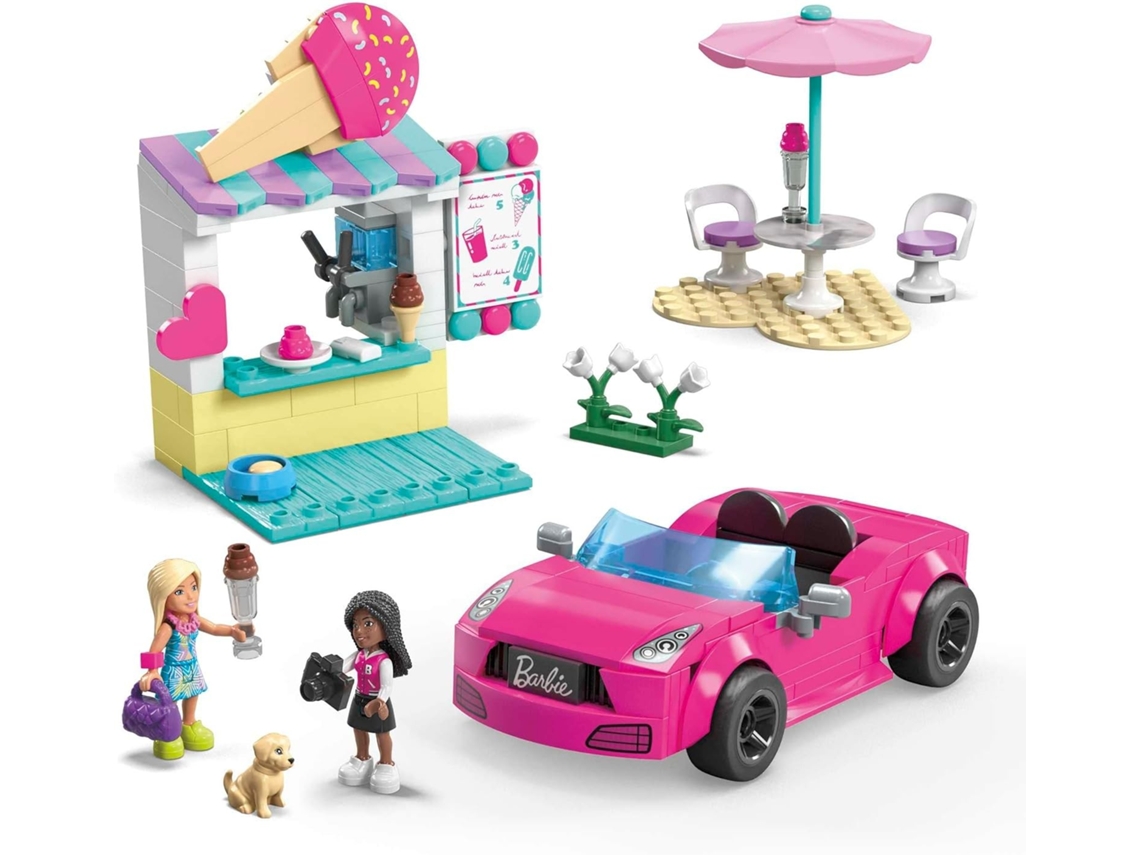 Barbie Construction Set Convertible & Ice Cream Stand