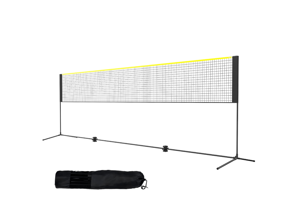 Rede De Badminton Portátil Succebuy De 17 Pés Para Voleibol, Pickleball E Tênis