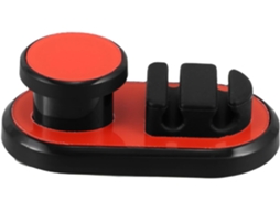 Organizador De Mesa Multifuncional Para Armazenamento De Cabos Com Clipes Adesivos Para Cabos Usb. Gokoco