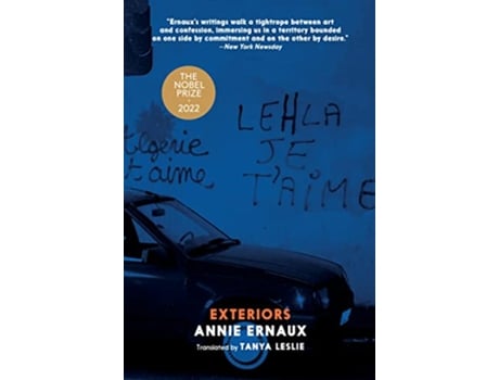 Livro Exteriors de Annie Ernaux (Inglês)