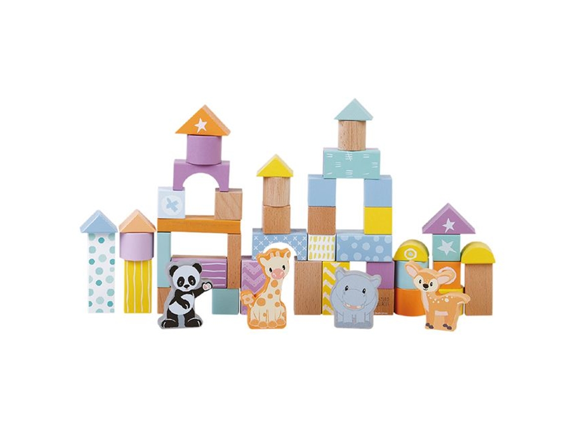 Blocos De Brinquedo De Madeira Studio Circus