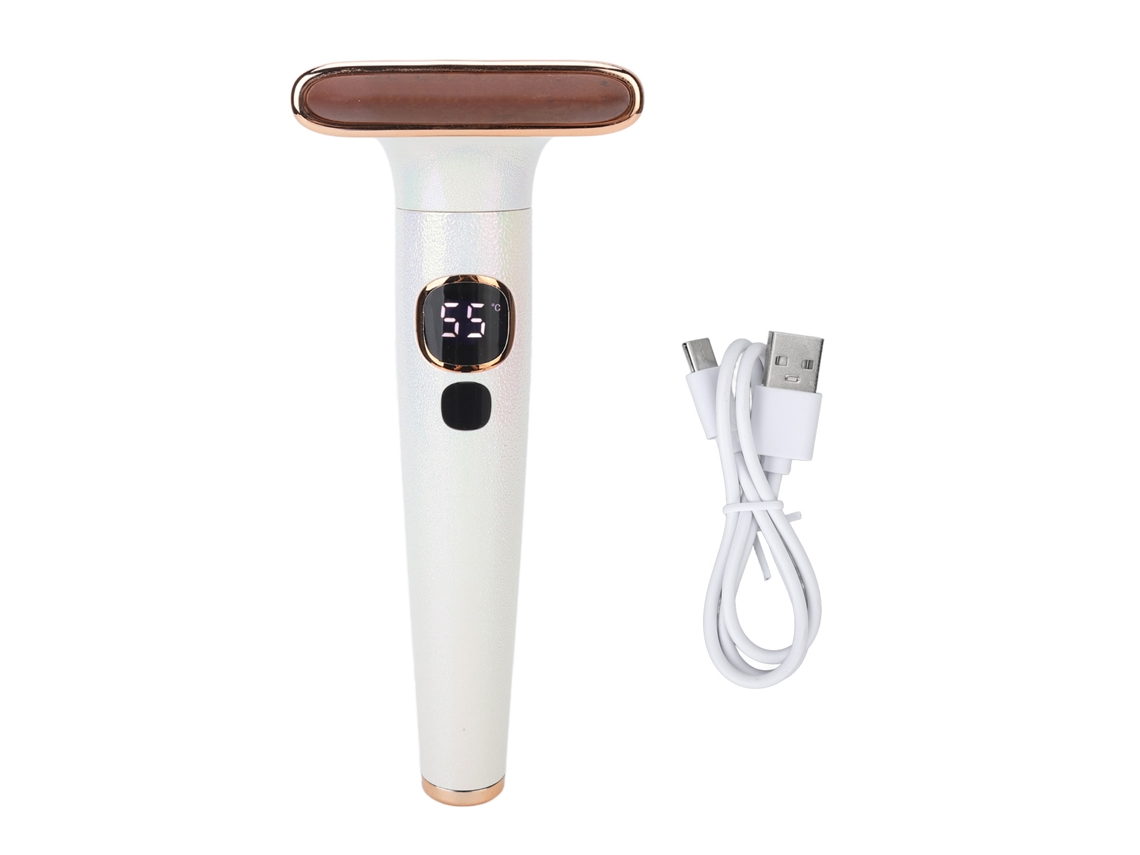 Máquina Gua Sha Elétrica Compressão Térmica Tônus Facial