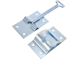 Gancho De Suporte Para Porta Entrada Zerodeko Em Formato T Portas Caminhões Refrigerados E Trailers, Aço Galvanizado