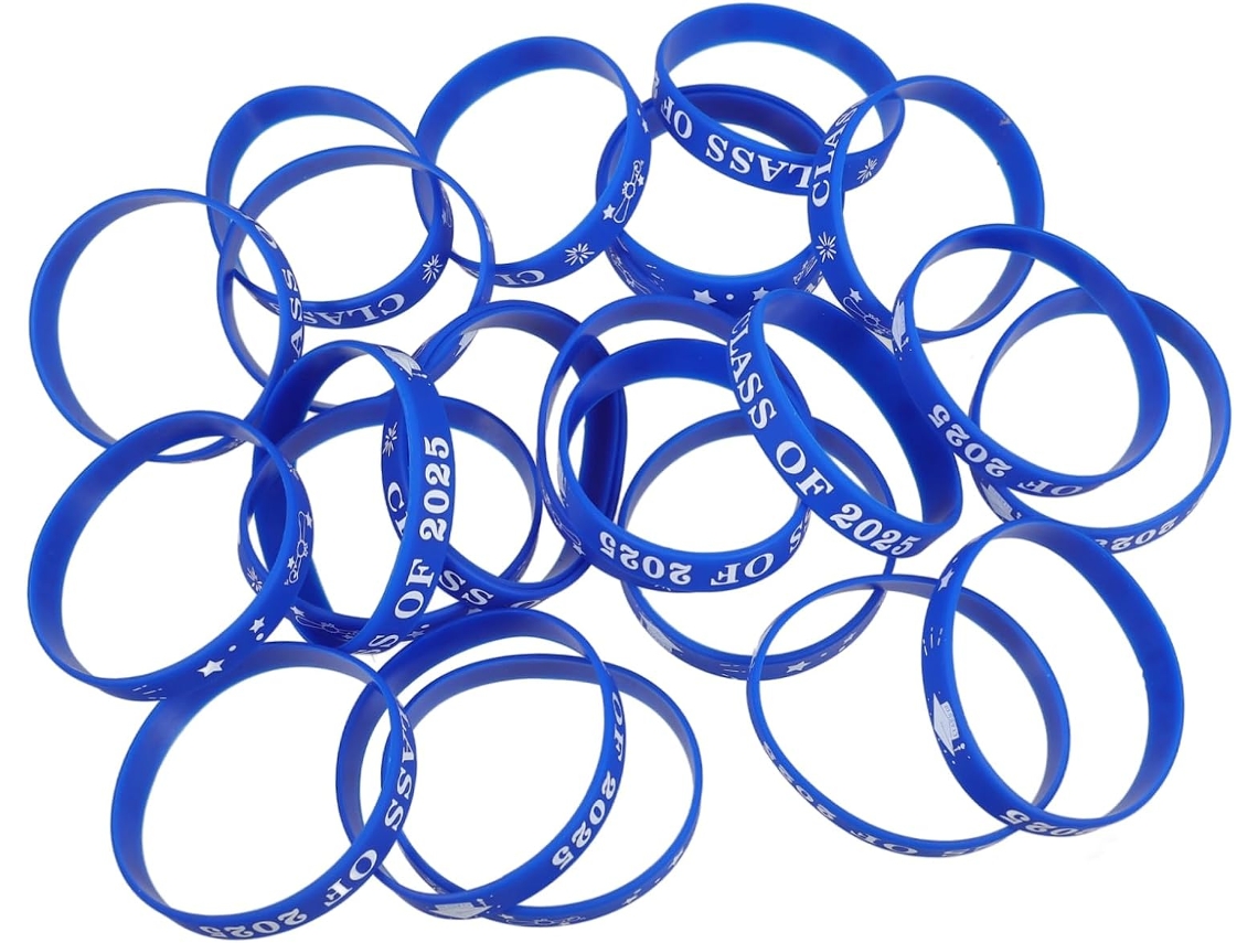 Pulseiras Decorativas De Silicone Tofficu, Conjunto De Peças, Para Formaturas Lembrancinhas Exclusivas
