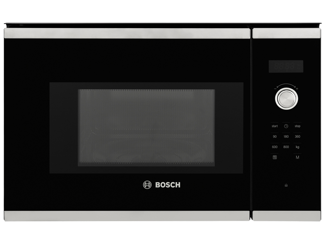 Micro-ondas Encastre BOSCH BFL524MS0 (20 L - Sem Grill - Inox) | Worten.pt