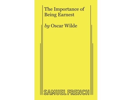 Livro The Importance of Being Earnest de Oscar Wilde (Inglês)