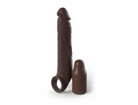 Fantasy X-tensions Elite 3´´ Silicone X-tension Strap Male Masturbator Transparente