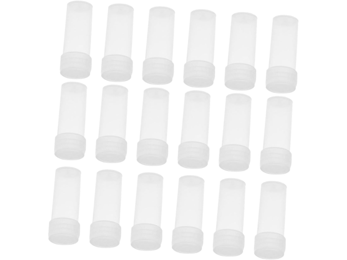 Frascos Pequenos Para Cosméticos, 150 Unidades, 5ml, Portáteis E Transparentes, Ideais Para Pós E Cuidados Com A Pele.