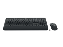Logitech Mk545 Advanced Wireless Keyboard And Mouse Combo Teclado Usb Qwertz Alemão Preto
