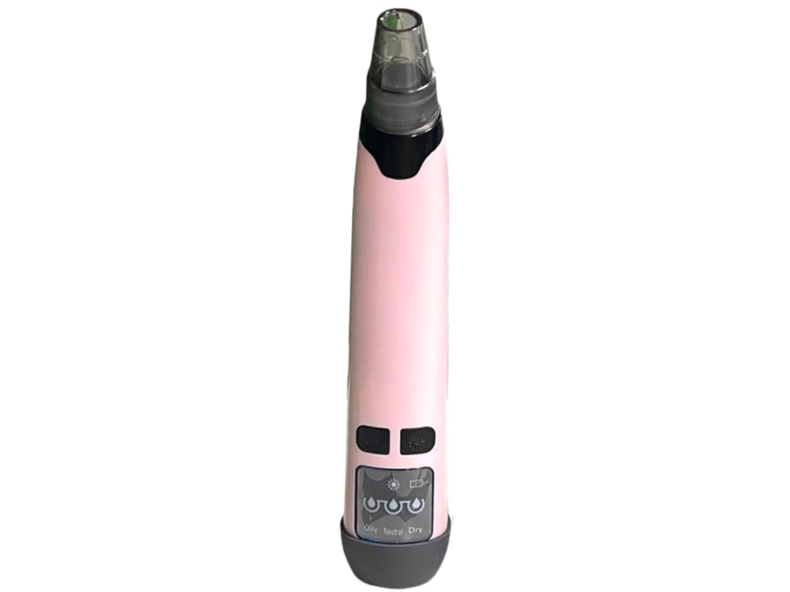 Vácuo Com Aquecimento, 4 Potências, Led, Removedor De Cravos - Rosa