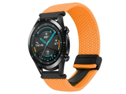 Pulseira Trançada Com Fecho Magnético Para Huawei Watch Gt 2 42mm 20mm