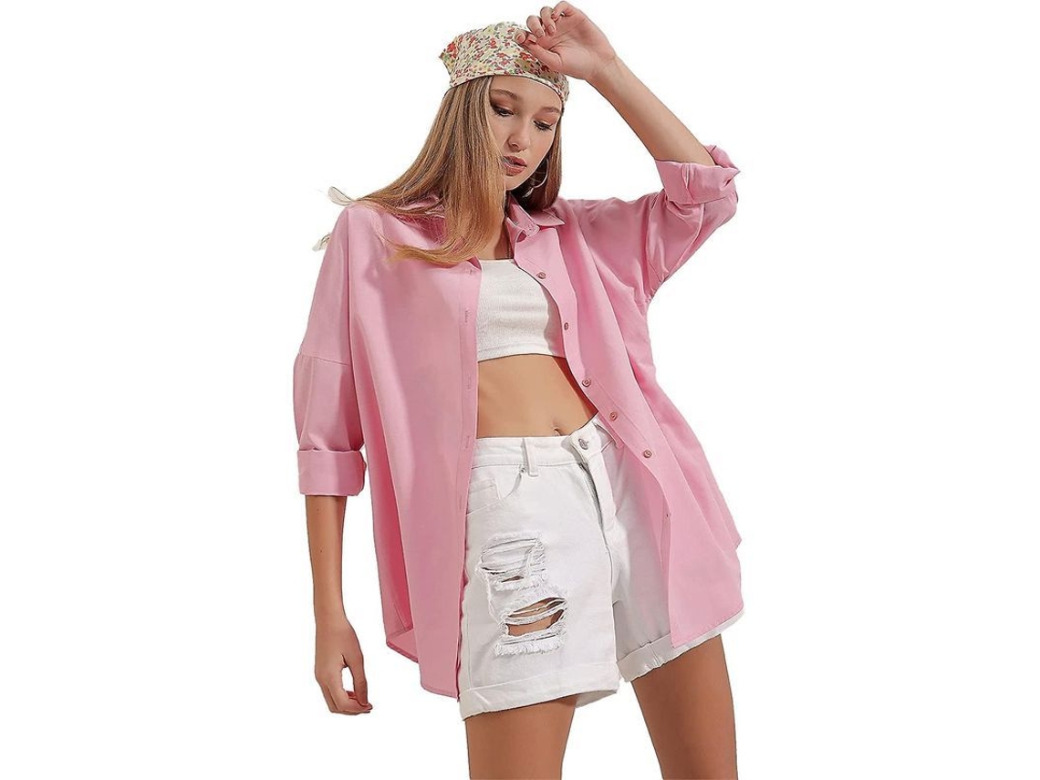 Blusas Fasst para Mulher com Manga Longa (S)