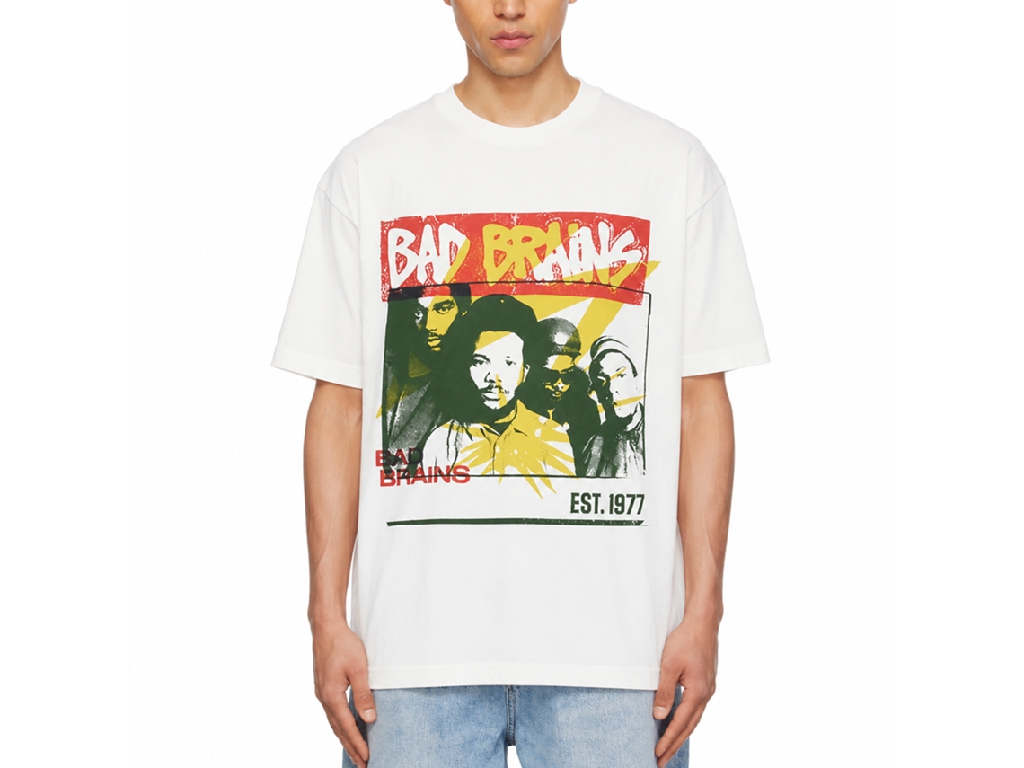 Bad Brains Colour Block T-shirt Unisex Adults Size:xxl