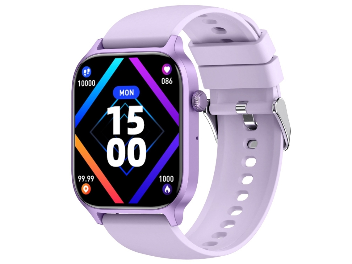 (roxo) Bluetooth Chamada Hd Tela Grande Freqüência Cardíaca Monitoramento De Oxigênio Do Sangue Modo Multi-esporte Smartwatch
