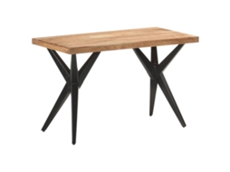 Mesa De Jantar Vidaxl Marrom Madeira (120 X 60 X 76 Cm)