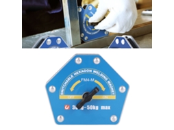 Localizador Magnético Para Soldadura Hexagonal Interruptível De 30-50kg, A Sucção Forte E Multiângulo Fm4 M
