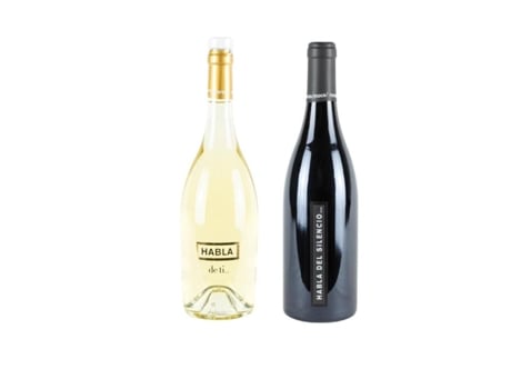 Vinho Um Tinto E Um Branco Da Terra De Extremadura Habla De Ti E Habla Del Silencio Bodegas Habla 0,75 L