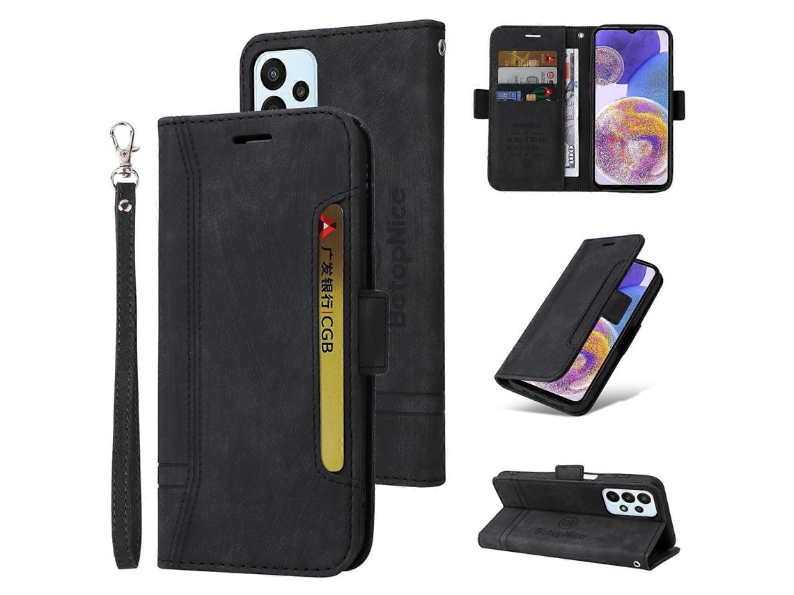 Capa Couro Para Samsung Galaxy A23 4g, Elysve