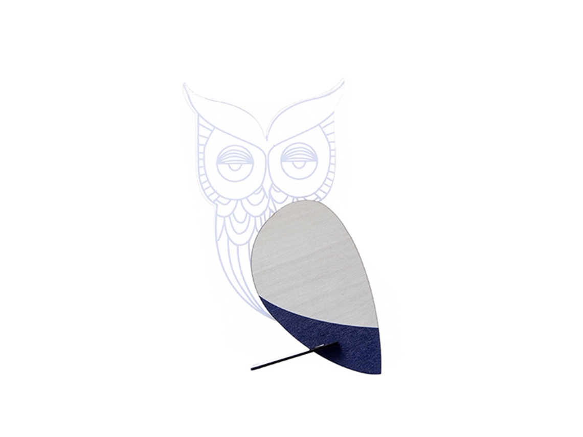 Luz Decorativa Acrílico LAXISCREED, D12 New Owl Peacock