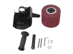 Kit De Polimento E Brilho Anexo Para Lixadeira Angular M10 Para Madeira E Metal