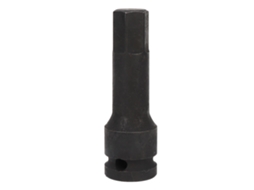 Bit De Parafusadeira Com Soquete 1/2 Polegada H15 Hexagonal Aço Cromo Mólibdeno Para Ferramenta De Impacto Aéreo