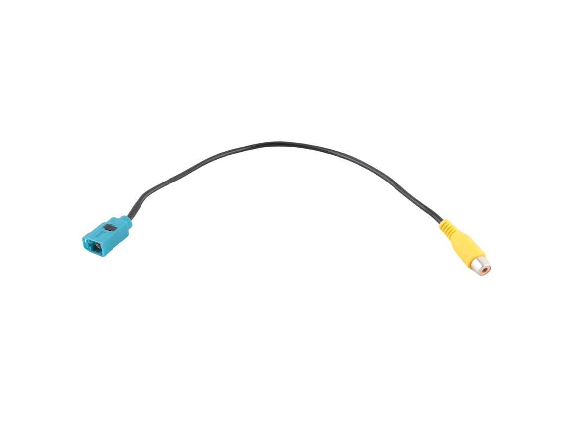 Cabo Adaptador De Câmera Recul, Conector Vídeo Para Noyau Cuivre Durável Classe C E 1 Peça