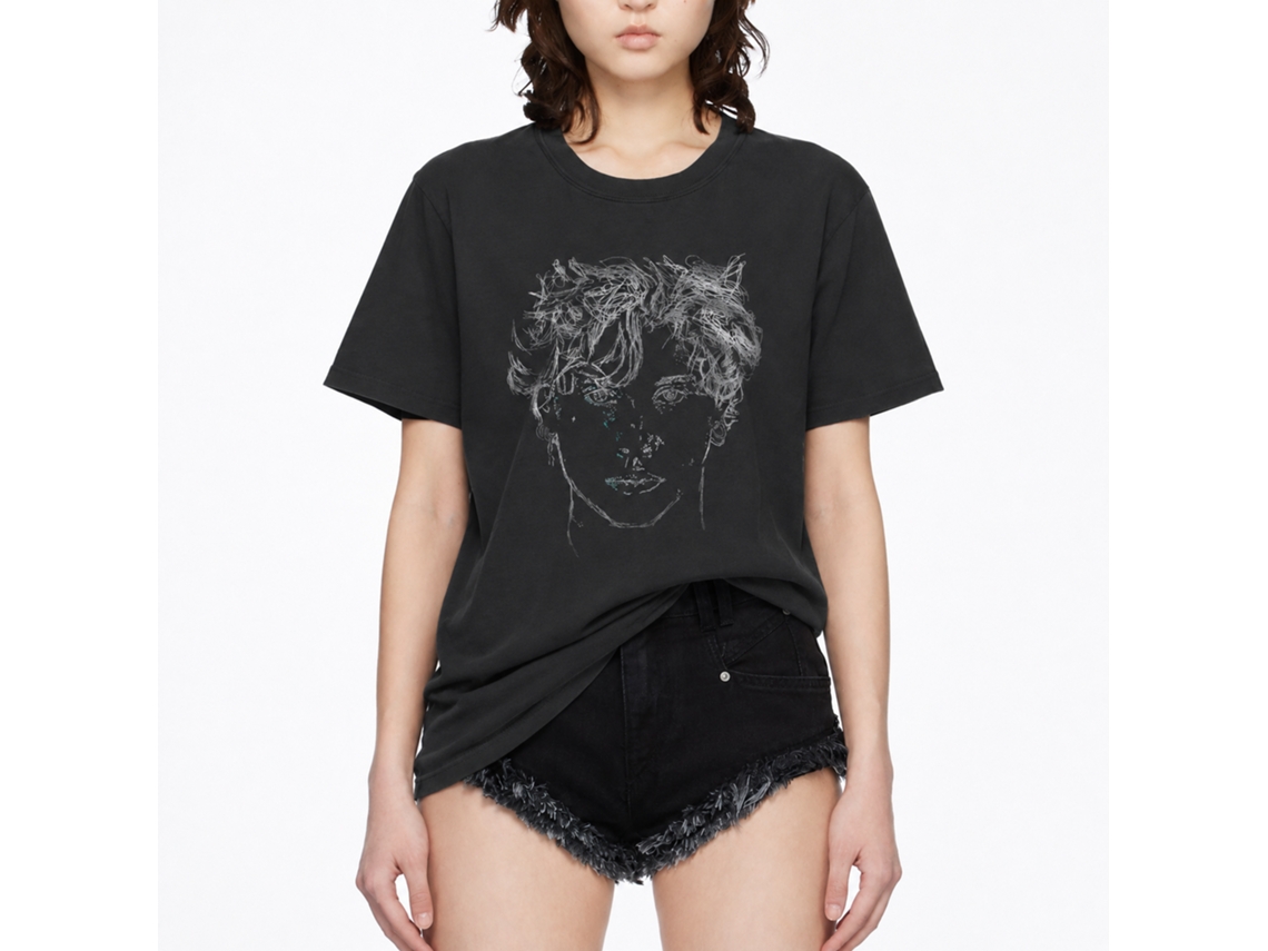 Rockinstone Landon Barker X Red Cross Landon Barker T-shirt Unique Designer Style