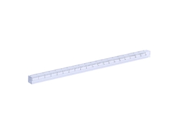 Régua Reta, Régua Matemática Precisa, 1 Cm De Espessura, Leve Para