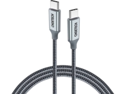 Cabo CHOETECH Pd100w (USB-C - 1.8 m - Cinzento)