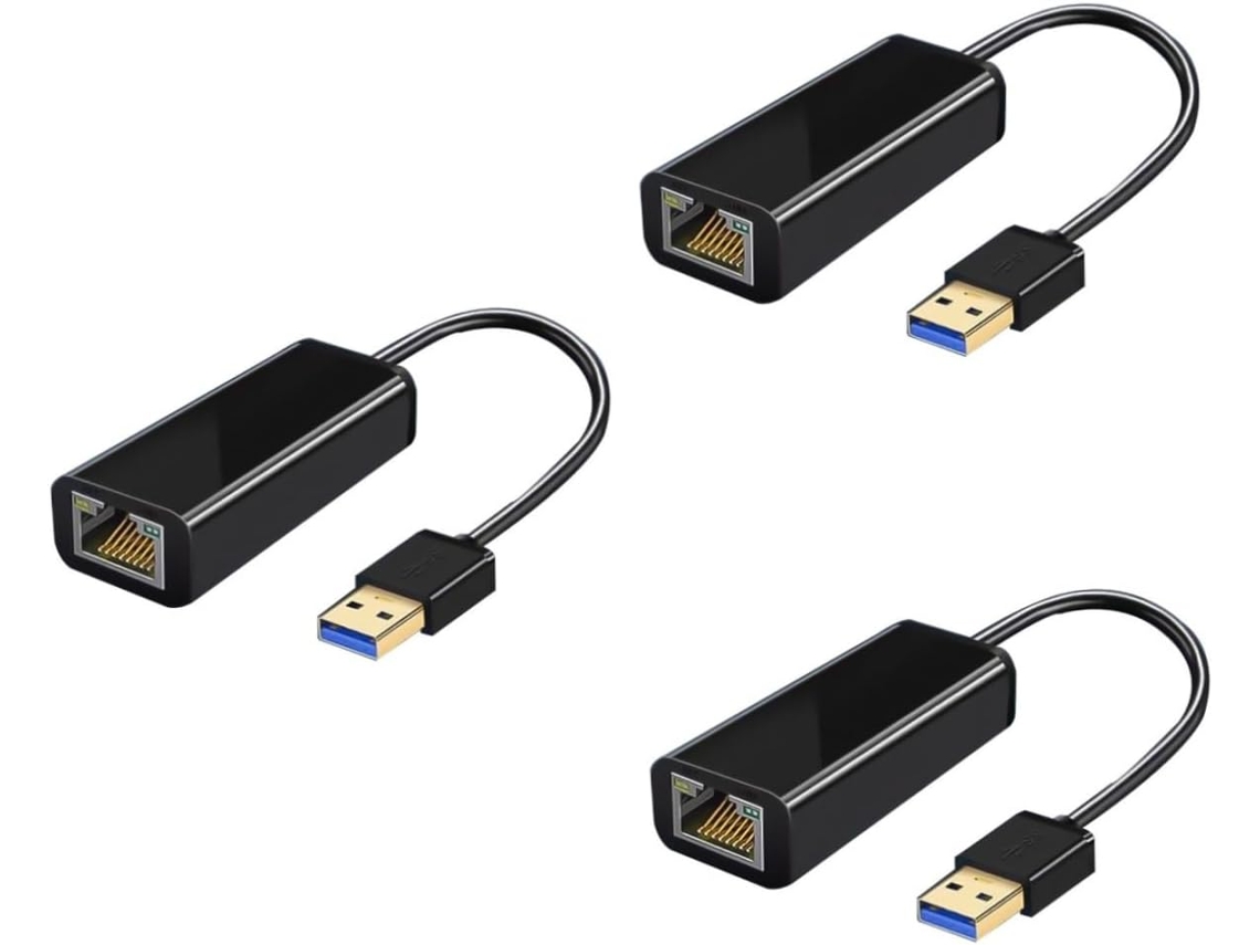 3 Cabo, Ethernet Gigabit Mbps, Laptop, Uso Doméstico E No Escritório