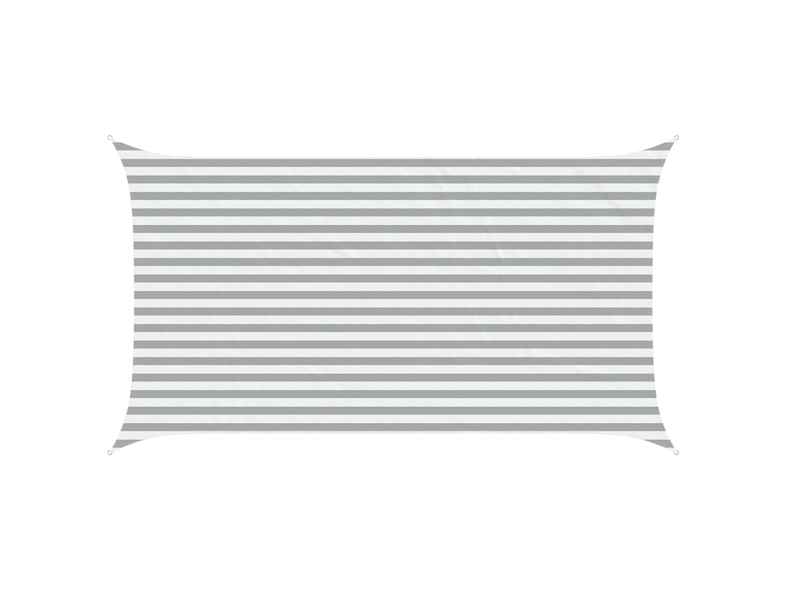 Conjunto 1 Sombra Externa Vidaxl Cinzento-claro Poliéster (4,5 X 2,5 M)