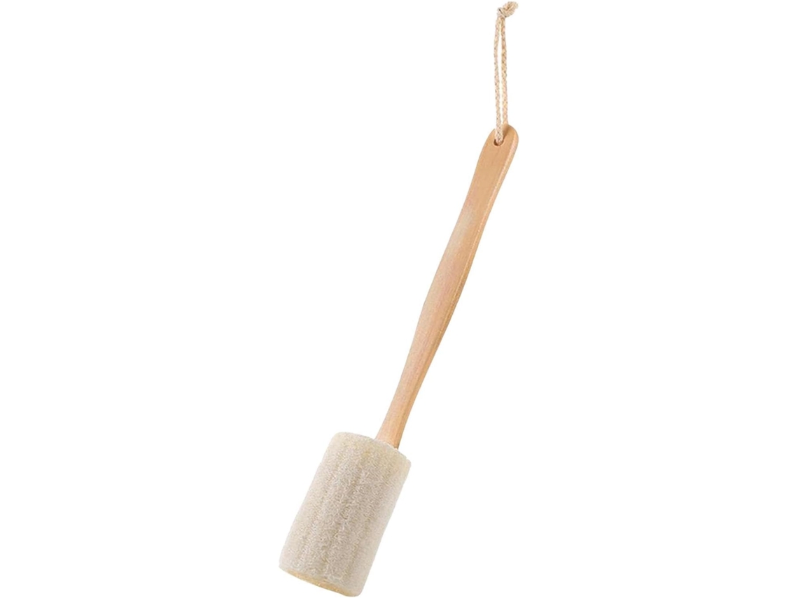 Bucha Vegetal Para Esfoliação Das Costas, Escova De Bucha Para As Costas, Escova De Banho, Escova De Ducha Corporal