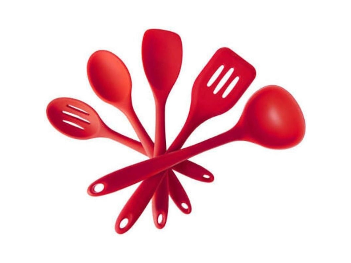 Utensílios De Cozinha De Silicone Resistentes Ao Calor, Sem Aderência, Fda, Grau Bpa Free