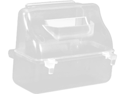 Alimentador Transparente para Pombos Inoomp, Feito de Abs com Função Anti gotejamento para Facilitar o Controle da CHABERLU