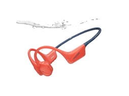 Fones De Ouvido De Condução Óssea, À Prova D'água, Conectividade Bluetooth, Vermelho