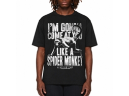 Rockinstone Talladega Nights Movie Like A Spider Monkey Black Adult T-shirt Size:s
