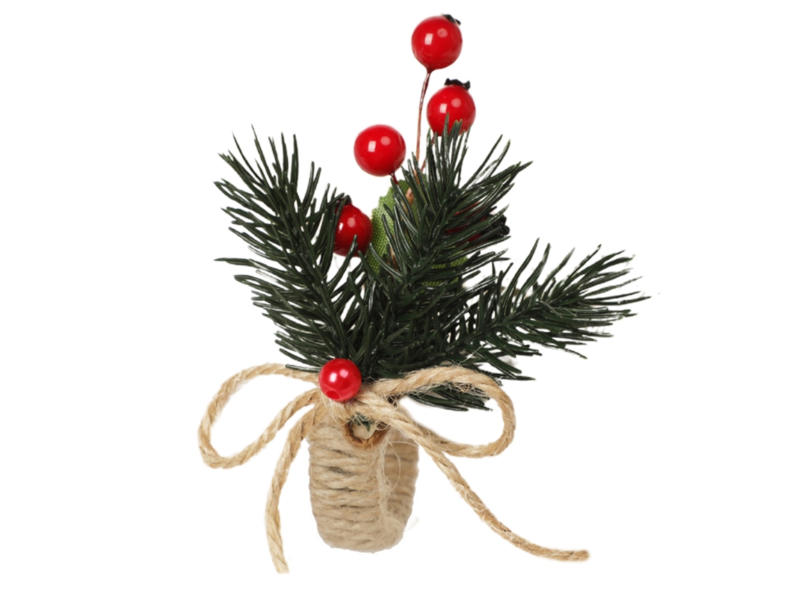 Laxiscreed Decorativo De Natal Com Velas, Guias, Flores E Pinhas Para Ambientes Festivos