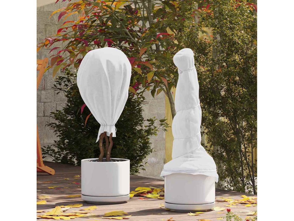 Vidaxl Fleece De Proteção Contra Geada Para Plantas Branco 20 X 1,6 M