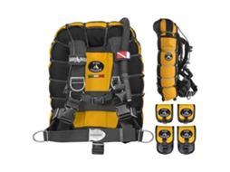 Colete Fly Tech Amarelo Sdive System