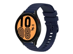 Pulseira De Silicone De Cor Sólida Com Padrão De Bolinhas Onduladas Para Samsung Galaxy Watch 46mm 22mm