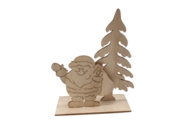 Decorações de Natal Artesanais de Madeira de Qualidade 3