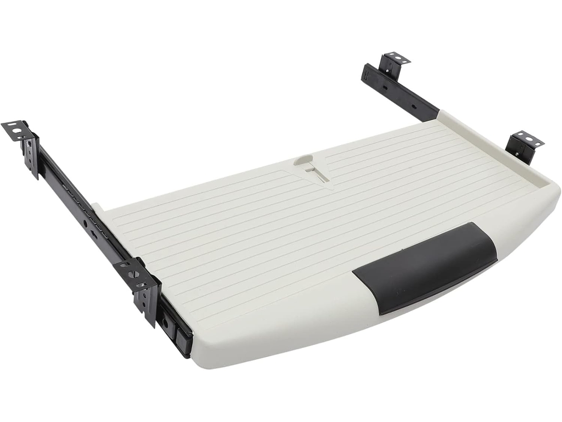 Gaveta Organizadora De Teclado Para Mesa Veemoon, Colorida, Compacta, Com Detalhes Em Plástico E Aço Inoxidável