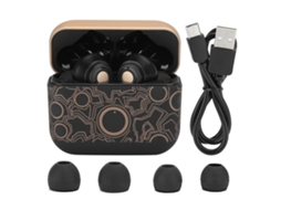 Fone de Ouvido Bluetooth Mali 5.3, Sem Fio, Ts100, HiFi Estéreo, Resistente ao Suor, Microfone