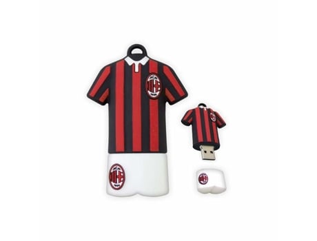 Chave Usb TECHMADE Ac Milan Chave Usb 32 Gb Usb 2.0 Produto Oficial