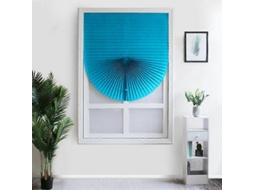 Persiana Plegável Autoadesiva 60x150cm Azul Nova Line